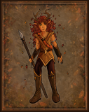 Autumn Elf Character Card