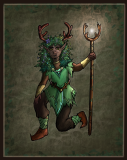 Summer Elf Character Card